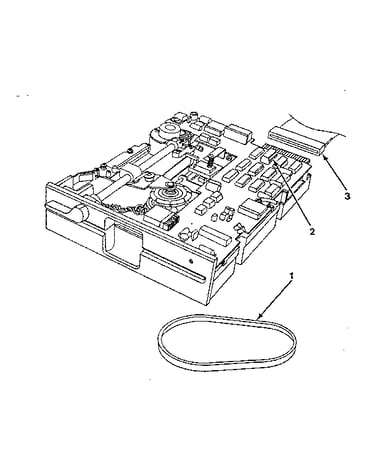 Diskette drive portable pc