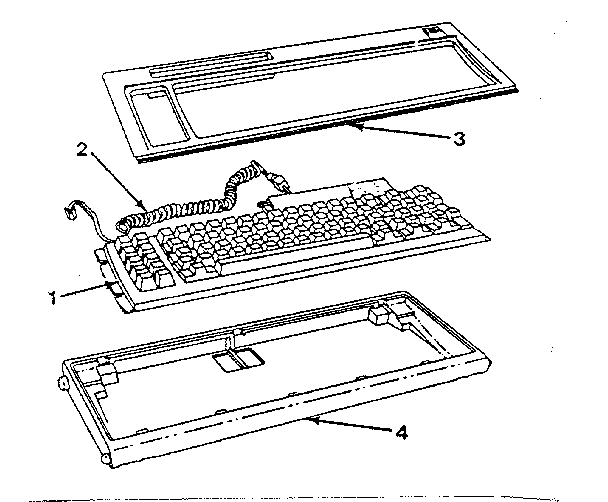 KEYBOARD (83-KEY FOR 5155)