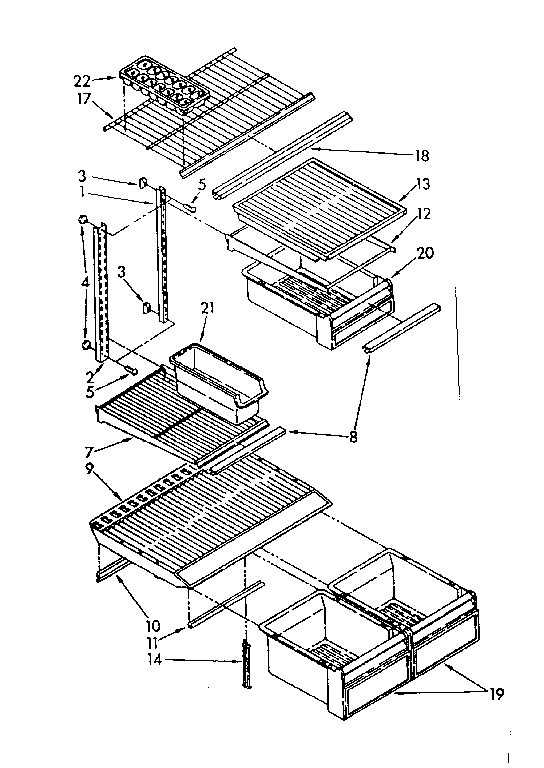Shelf parts