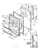 Refrigerator door parts