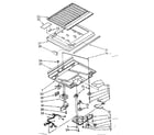 Kenmore 1068778431 compartment separator parts diagram