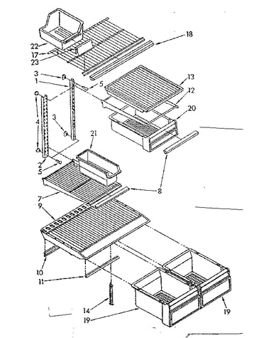 Shelf parts