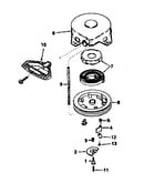 Rewind starter no. 590576