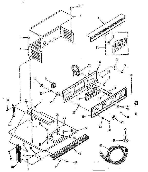 CONTROL PANEL SECTION