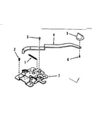Oven dooor lock section