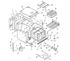 Kenmore 2784418493 lower body section diagram