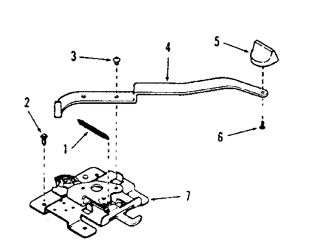 Oven door lock section