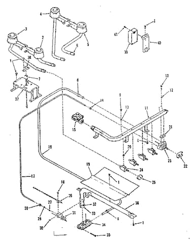Burner section
