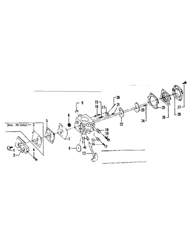 Carburetor number 35148