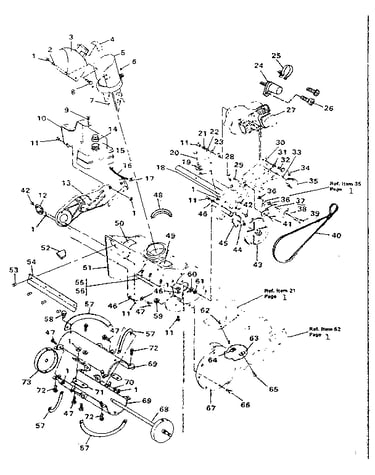 Auger housing assembly