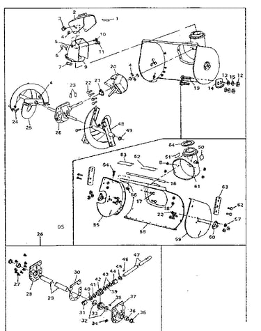 Auger housing assembly