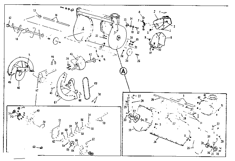 Auger housing assembly