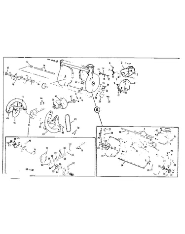 Auger housing assembly