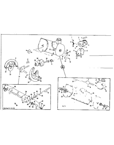Auger housing assembly
