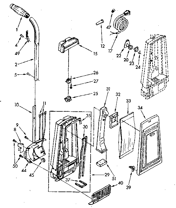 Vacuum cleaner parts
