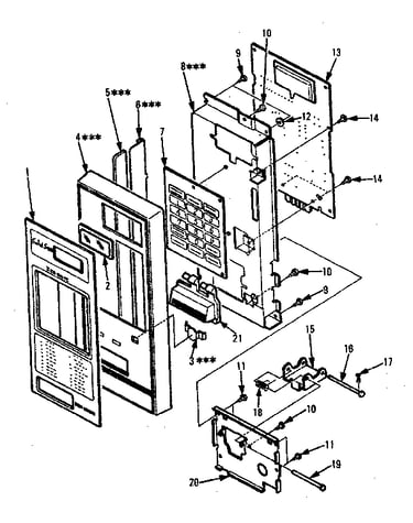 Control panel parts