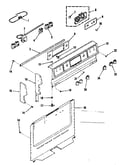 Backguard section