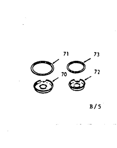 Optional porcelain pan and chrome ring kit 8067121