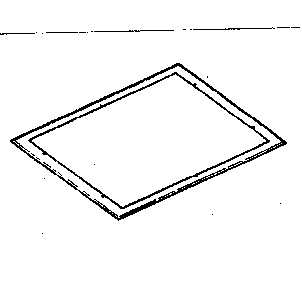 Countertop trim frame