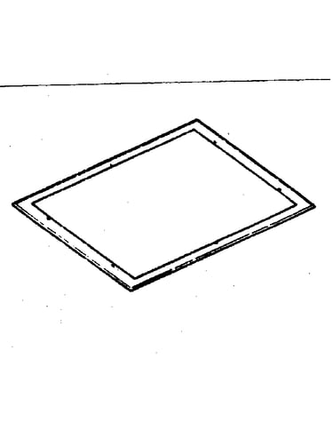 Countertop trim frame