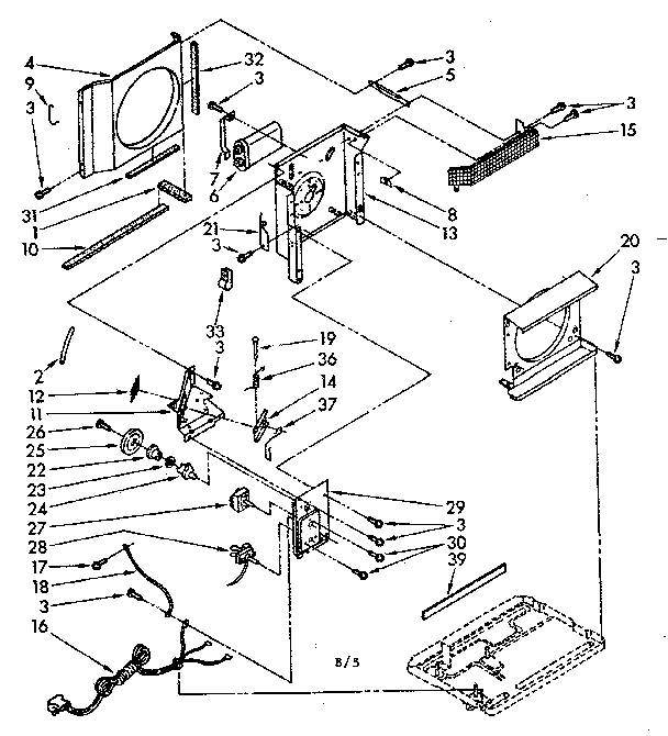 Air flow and control parts