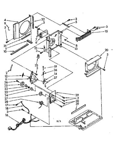 Air flow and control parts