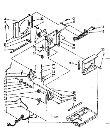 Air flow and control parts