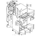 Kenmore 1068756301 cabinet parts diagram