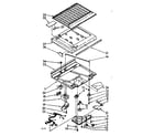 Kenmore 1068756331 compartment separator parts diagram