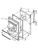 Regrigerator door parts