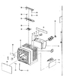 Cabinet exploded view & mechanical parts list