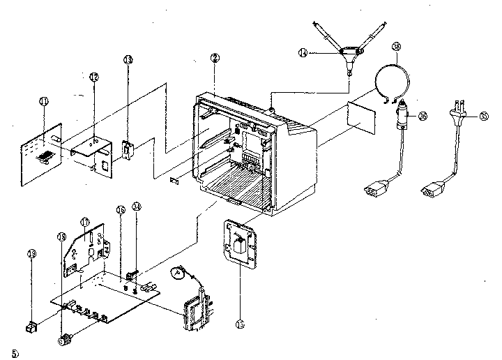 Back cabinet