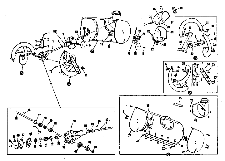 Auger housing assembly