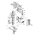 Craftsman 84224062 pulley assembly diagram