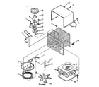Kenmore 5648668510 cavity parts-b diagram