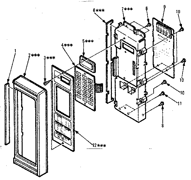 CONTROL PANEL PARTS