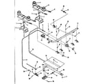 Kenmore 9117838510 burner section diagram