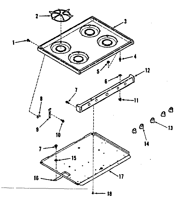 Main top section