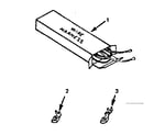 Kenmore 9117118510 wire harnesses and components diagram