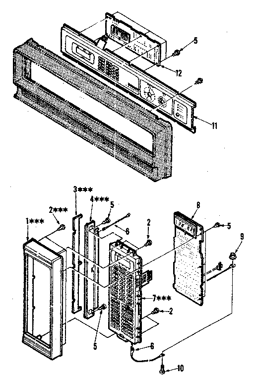 Control panel parts