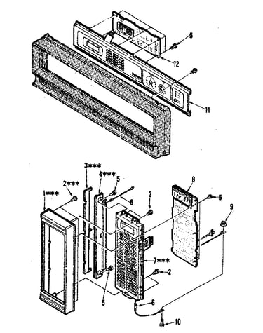 Control panel parts