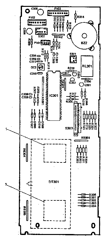 POWER AND CONTROL LOW OVEN (PART NO. 12282R