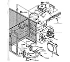 Kenmore 5668878510 switches and microwave parts diagram