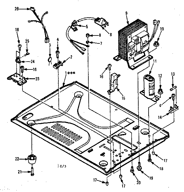 MICROWAVE PARTS