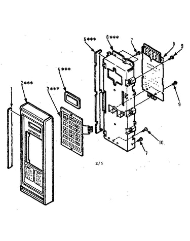 Control panel parts