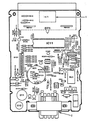 Power and control circuit board