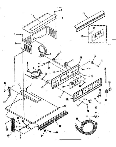 Control panel section