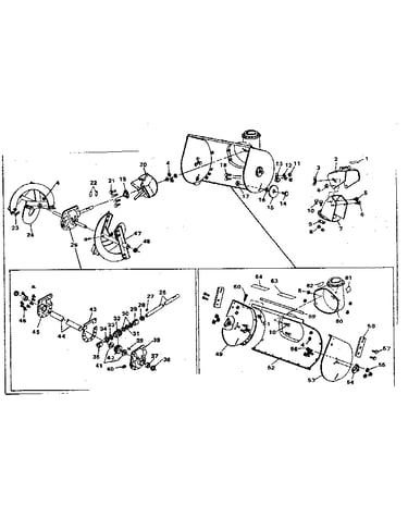 Auger housing assembly