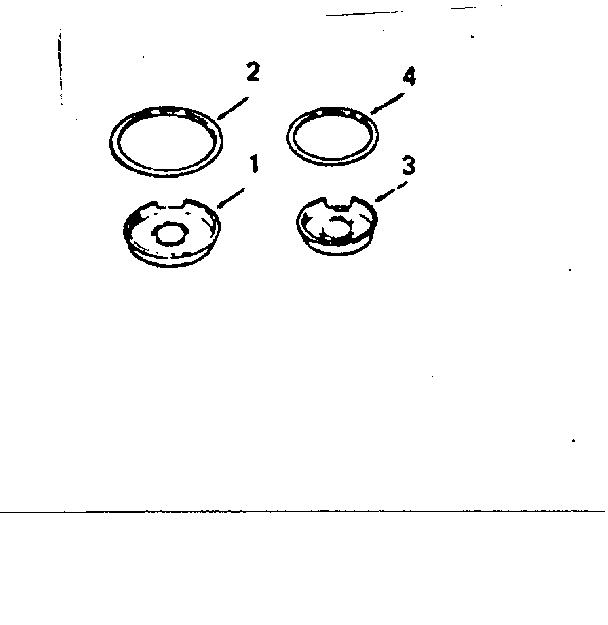Optional porcelain pan and chrome ring kit no. 8067111