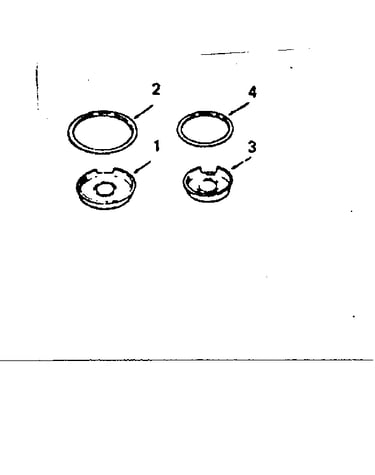 Optional porcelain pan and chrome ring kit no. 8067111